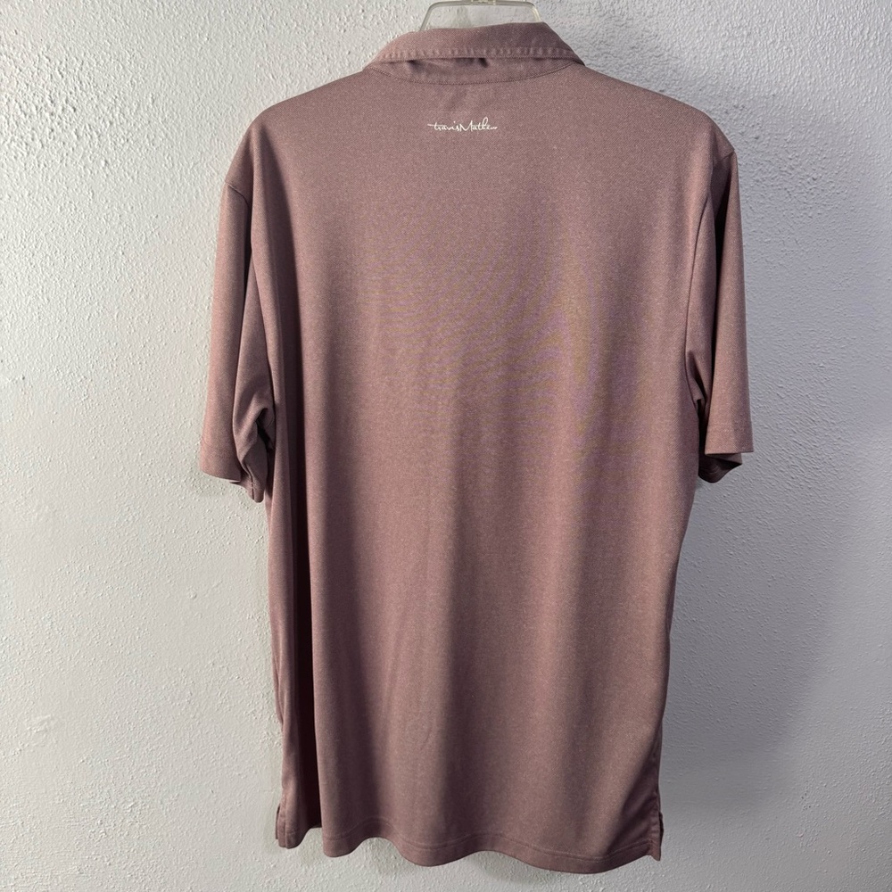Travis Mathew Light Purple Polo Shirt - Picture 6 of 7